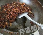 14、自制XO酱,一直炒到各种原料变干、“汪”在油中
