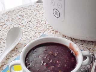 11、桂花红豆粥,非常浓稠