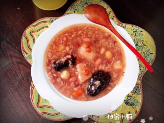 9、香芋八宝粥（五红补血）,再来一张成品图。每周喝一次对身体非常好哟！