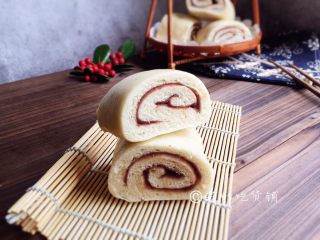 14、豆沙白玉卷,完成。