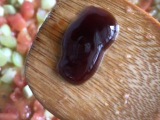 10、番茄丝瓜补钙粥,再加些蚝油提鲜