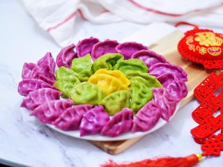 15、多彩饺子,成品图