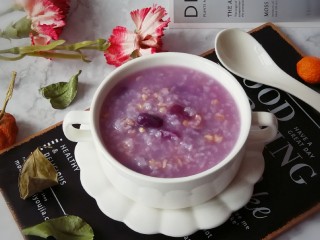 16、紫薯燕麦粥,美味早餐粥  凉凉即食