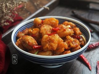 13、豆瓣鸡,习惯性来张特写，诱惑下亲们的味觉！