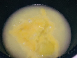 9、鸡蛋小米粥,大概是最后5分钟