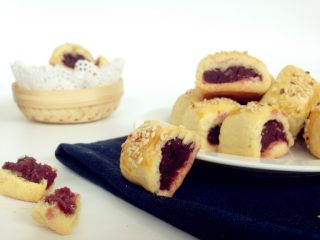 12、紫薯一口酥,紫薯一口酥就做好了