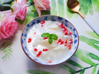 16、山药枸杞粥,成品图