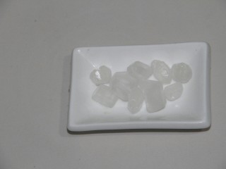 5、幸福早餐~红薯山药小米粥,冰糖十粒左右