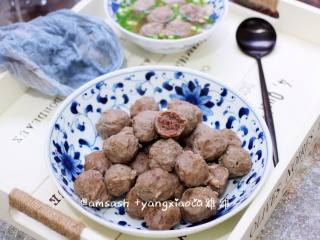 15、自制牛肉丸,成品图
