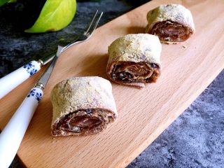 16、紫薯糯米糕,成品