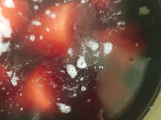 6、黑米红薯粥,浸泡过夜