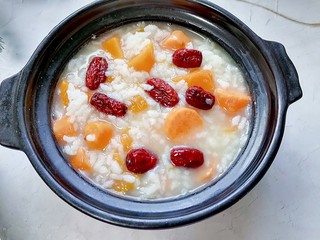 14、红薯南瓜粥,来张近图