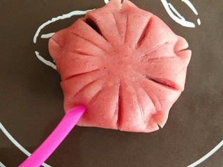 14、日式和果子,手工加工具一步一步造型。