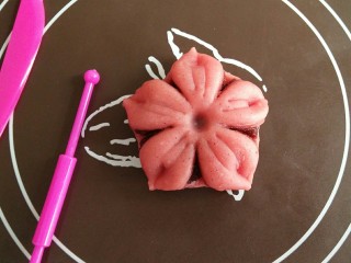 16、日式和果子,造型完成。