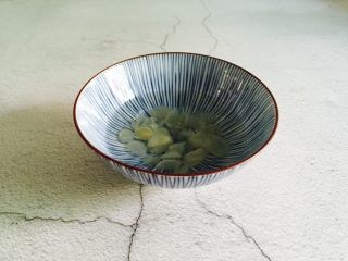 3、桃胶皂角米雪燕紫薯羹,皂角米泡发12小时