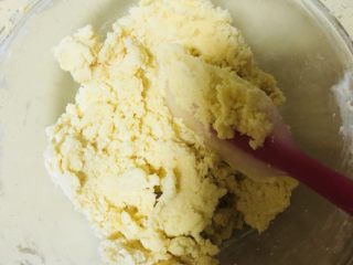 6、蔓越莓饼干,翻拌均匀。