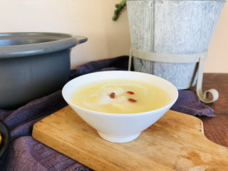 13、鸡蛋小米粥,成品。