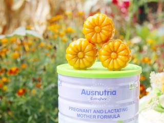 18、南瓜紫薯饼,来一口～