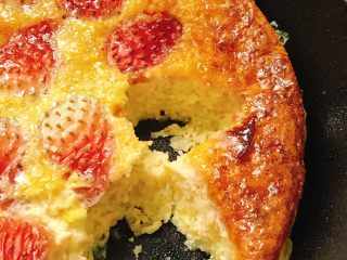 8、草莓克拉夫提,跟布丁一样的口感，特别好吃！