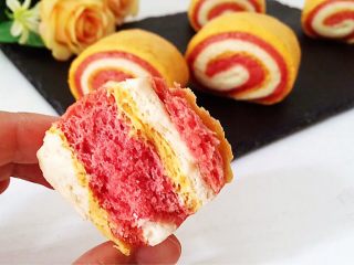 15、三色馒头,成品图！