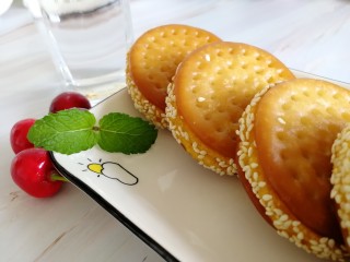 17、南瓜糯米夹心饼,换个角度再来一张，真的太喜欢这款南瓜夹心饼了