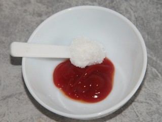 8、茄汁鹌鹑蛋,加两勺糖