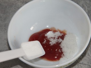 9、茄汁鹌鹑蛋,加一勺盐