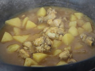 19、咖喱鸡意面,收汁即可