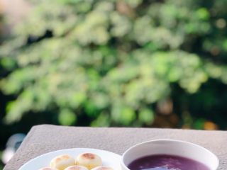 14、山药小饼,配上一碗粥，理想早餐