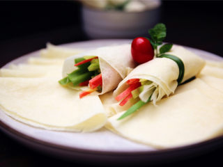 18、春饼,成品欣赏。