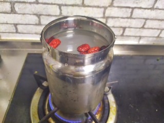 5、红枣南瓜粥,大火烧开