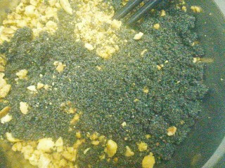 10、南瓜甜包,黑芝麻我放研磨机磨粉，友友们也可以买磨好的