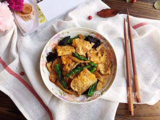 16、小炒荷包蛋,完成。