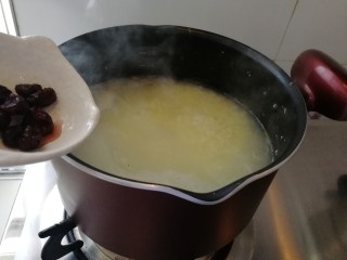 10、鱼片+小海米营养粥,最后加蔓越莓干（主要是为了好看，没有不加也行）