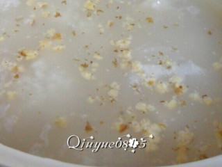 6、核桃山药茯苓粥#健康美颜餐#,舀一碗看看味道怎么样