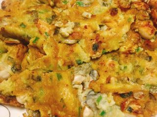 6、香煎蚝烙,香酥下饭的蚝烙是不是很有食欲