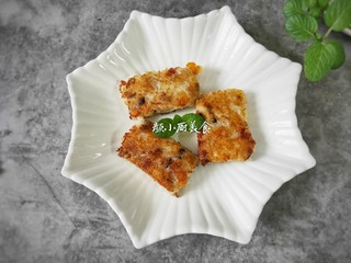 17、萝卜糕,吃了一块又一块。