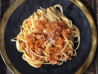 23、番茄肉酱意面,成品图