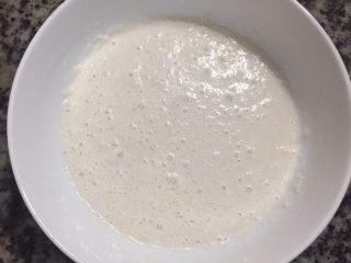 9、蒸发糕,发酵后，要再搅拌，排气