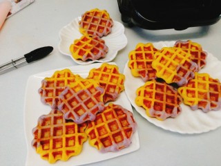 31、双色华夫饼,放凉即可