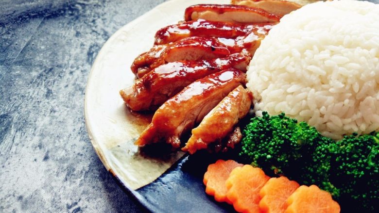 日式照烧鸡腿饭