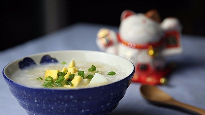 有家鲜厨房|秋分养生粥:白梨鸡蛋鲜米粥