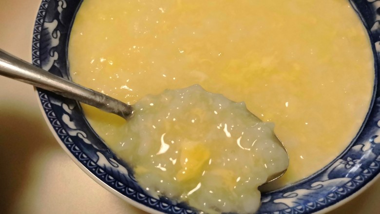 美味蛋花粥,清淡适口