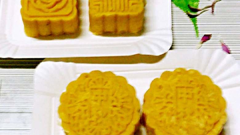 自制绿豆糕+夏天的味道