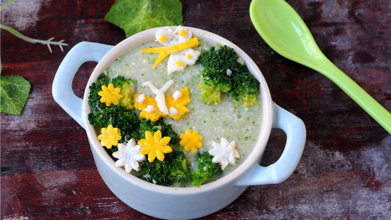 春意盎然鸡肉粥