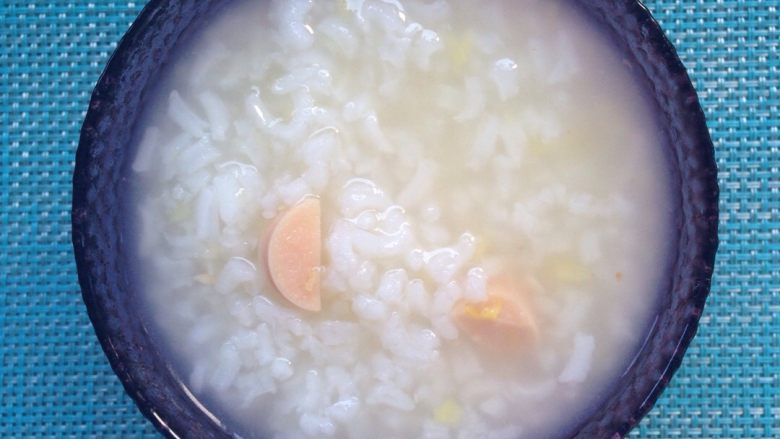 土豆泥玉米肠粥-1人份