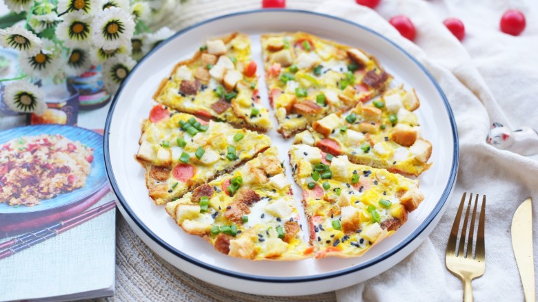 冬至美食 吐司披萨