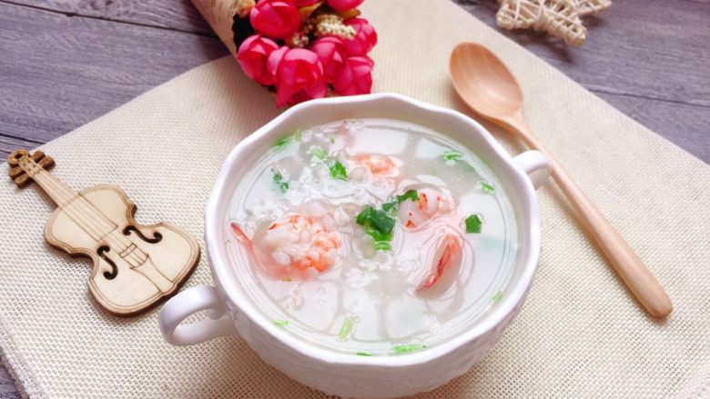 鲜虾粥