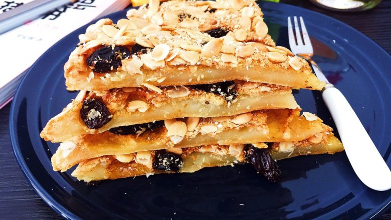 中式点心黄金烤年糕