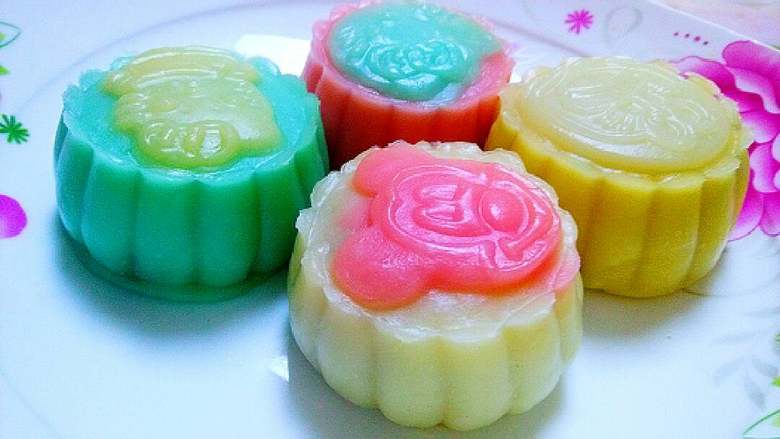 萌宝冰皮月饼中秋食饼记